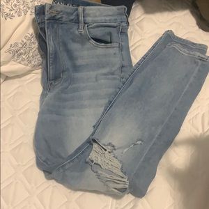 light washed jeans
